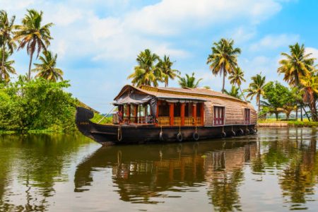 Exquisite Kerala with Private Houseboat Stay